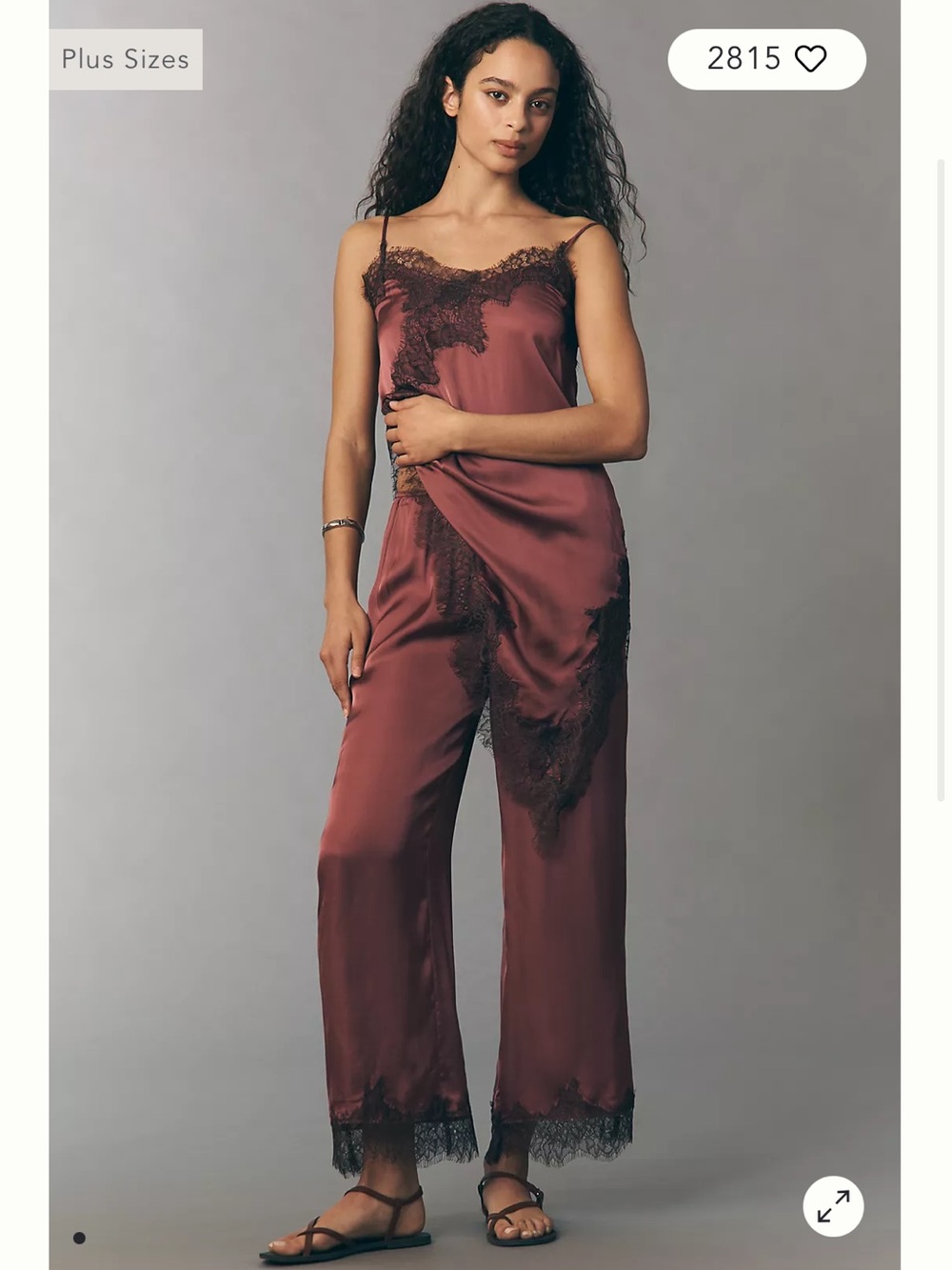 Anthropolgie LyreBird Heirloom Lace Trim Wide Leg Pants Lace Boho Quiet Luxury